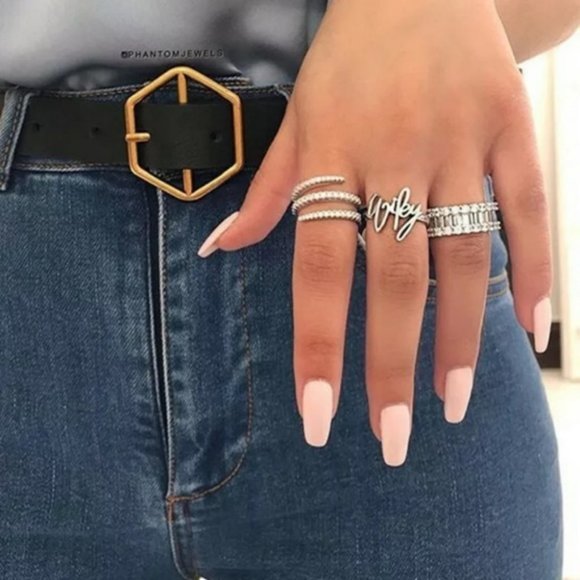 NEW 925 STERLING SILVER DIAMOND RING - Picture 3 of 4